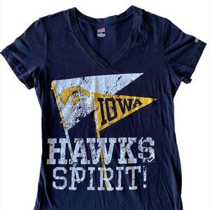 Soffee Iowa Hawkeye Spirit V-Neck T-Shirt